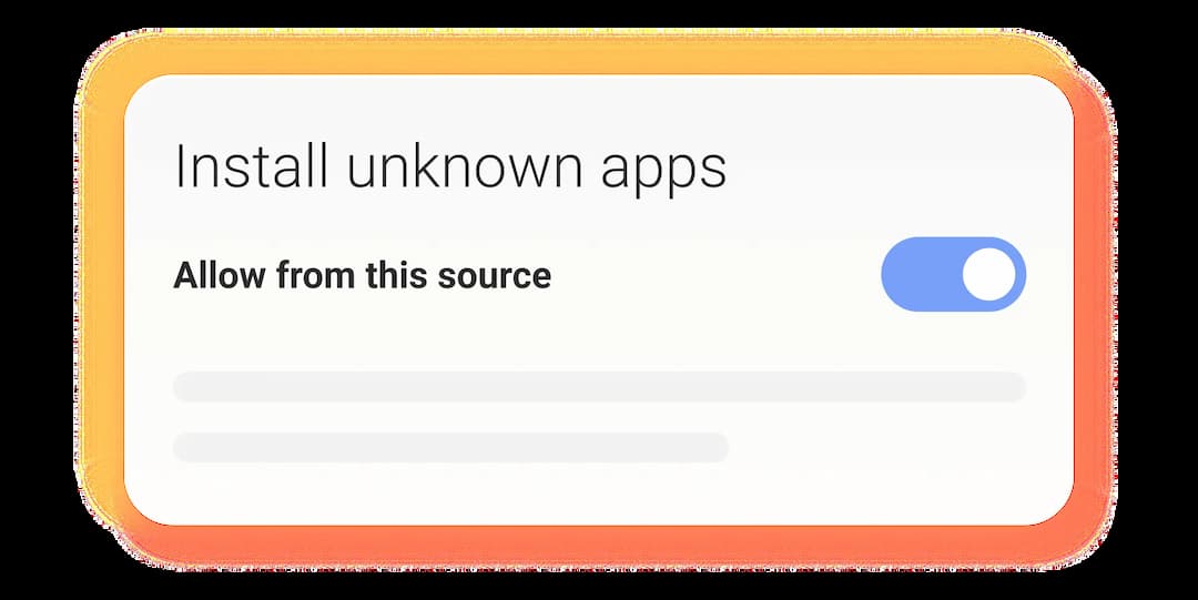 Permitir instalação de fontes desconhecidas